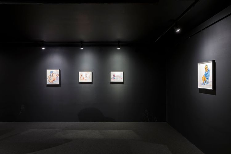 Installation view, Gentle Tug on Thigh, Company · 2025 (4)