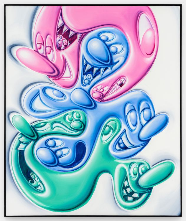 Installation view, Kenny Scharf: ShimiShimiKao!, NANZUKA · 2026 (24)