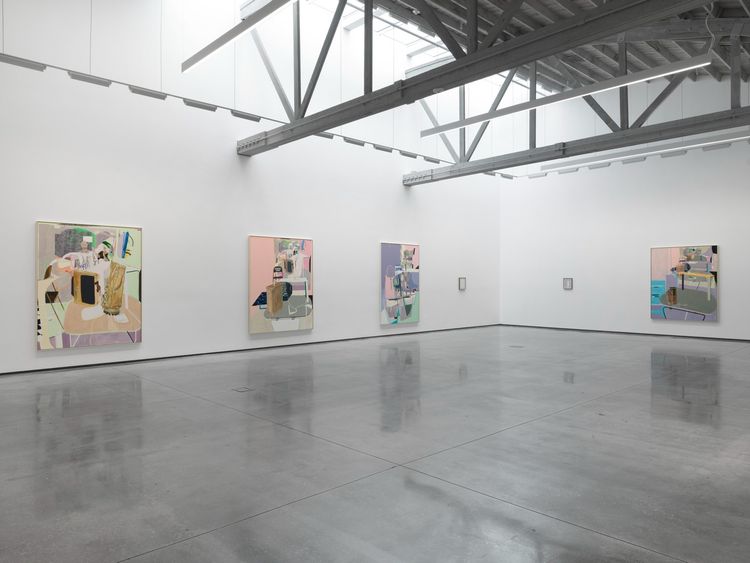 Installation view, PILINGS, David Kordansky Gallery · 2025 (8)