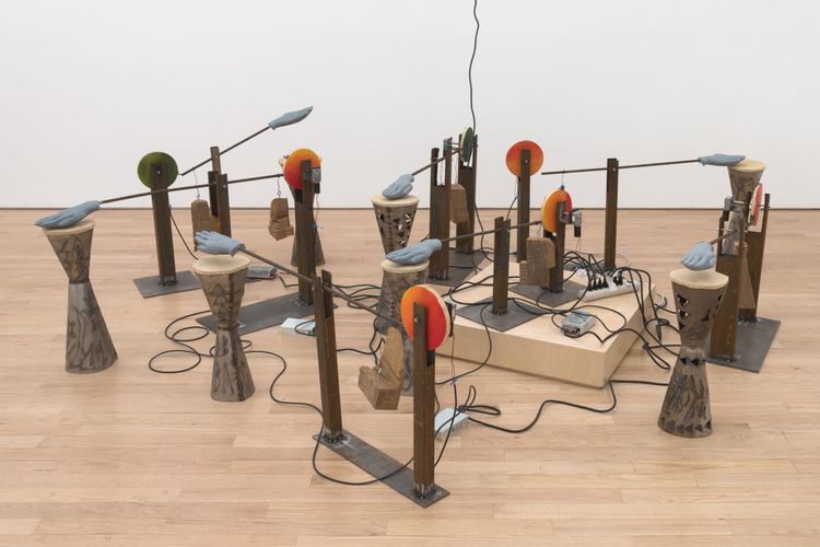 Installation view, All that is between them, Nicelle Beauchene