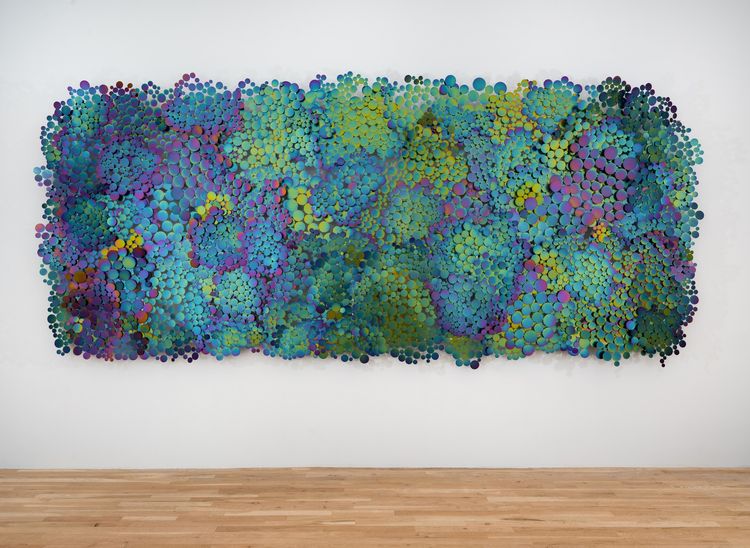 Installation view, Deep Field, Derek Elller