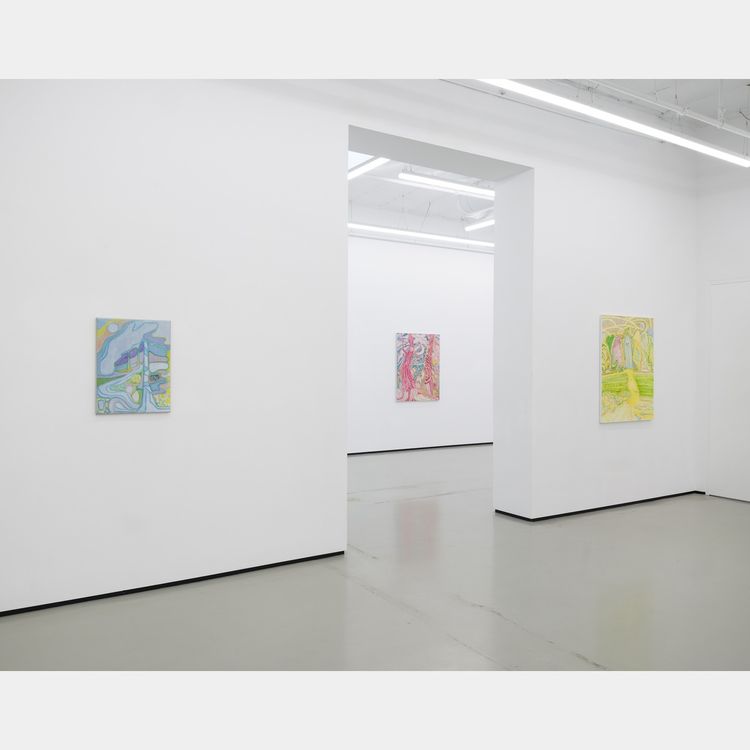 Installation view, All Night I Heard a Singing Bird, Philip Martin Gallery · 2025 (3)