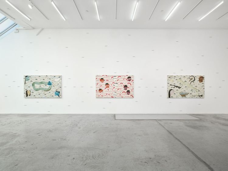 Installation view, When the Sky Merges with the Earth, Bortolami, 39 Walker · 2026 (14)