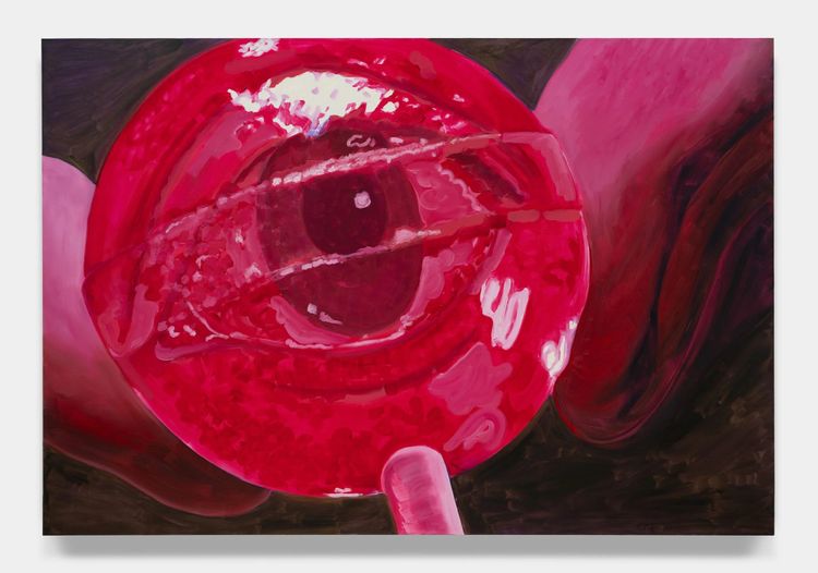 Installation view, Crying in the Mirror, Tappeto Volante