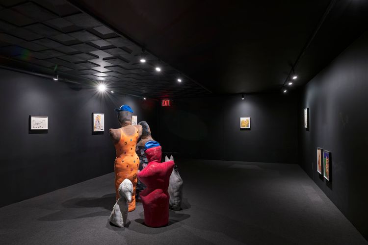 Installation view, Gentle Tug on Thigh, Company · 2025 (3)