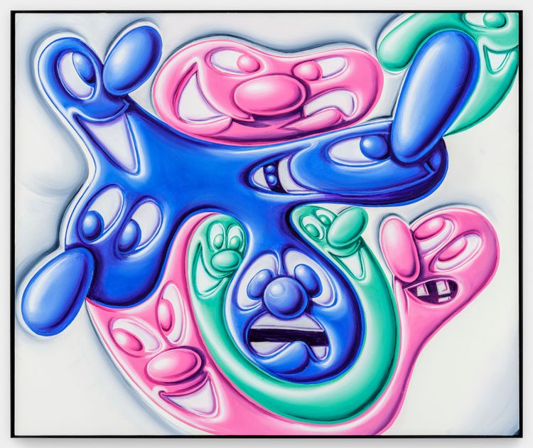Installation view, Kenny Scharf: ShimiShimiKao!, NANZUKA · 2026 (20)