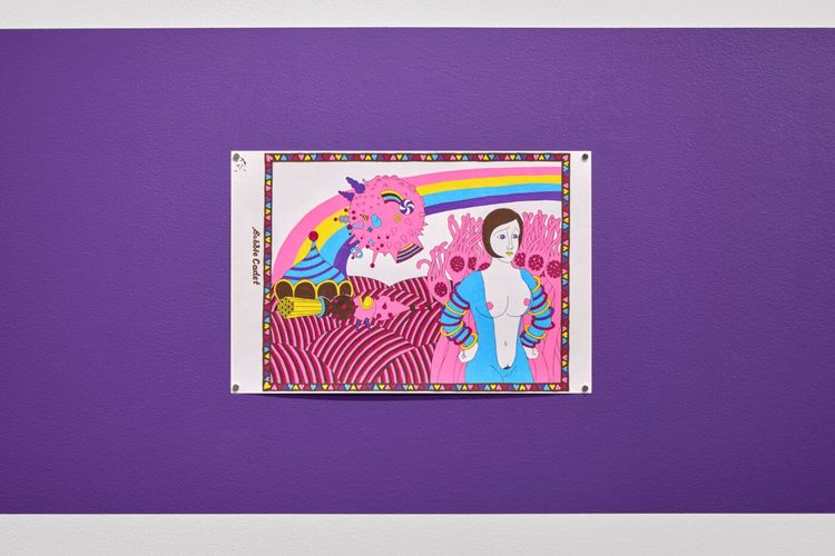 Installation view, Bobbie Cadet in the Court of the Ladybugs, White Columns · 2026 (4)