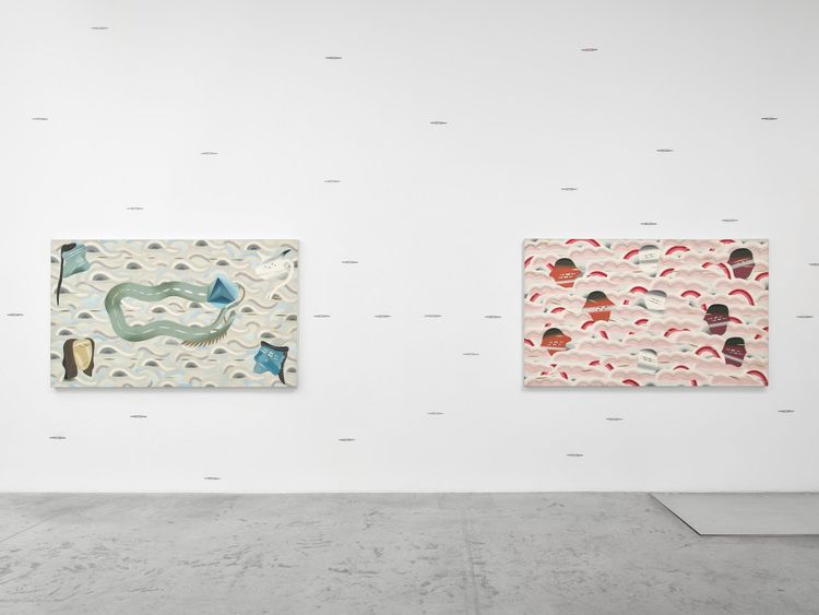 Installation view, When the Sky Merges with the Earth, Bortolami, 39 Walker · 2026 (11)