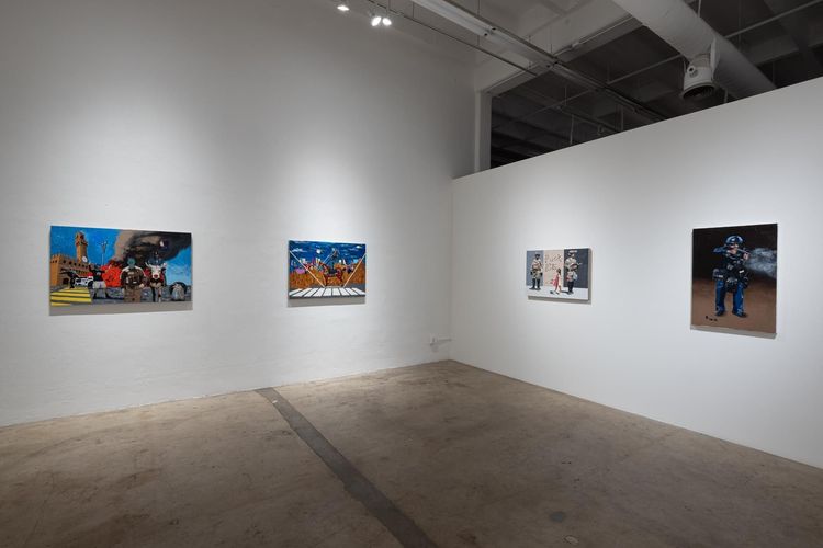 Installation view,  And It Keeps Coming 'Til The Day It Stops, Track 16, Downtown LA · 2026 (5)