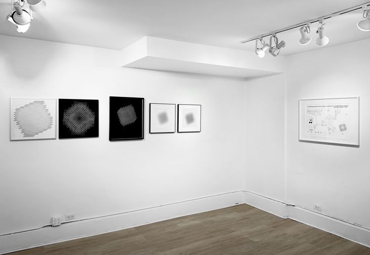 Installation view, Gottfried Jäger and the Founders of the Generative, Sous Les Etoiles · 2026 (1)