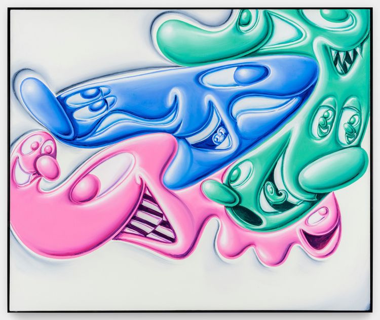 Installation view, Kenny Scharf: ShimiShimiKao!, NANZUKA · 2026 (17)