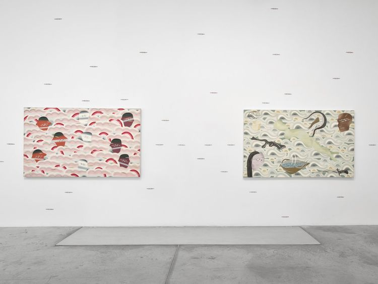 Installation view, When the Sky Merges with the Earth, Bortolami, 39 Walker · 2026 (9)