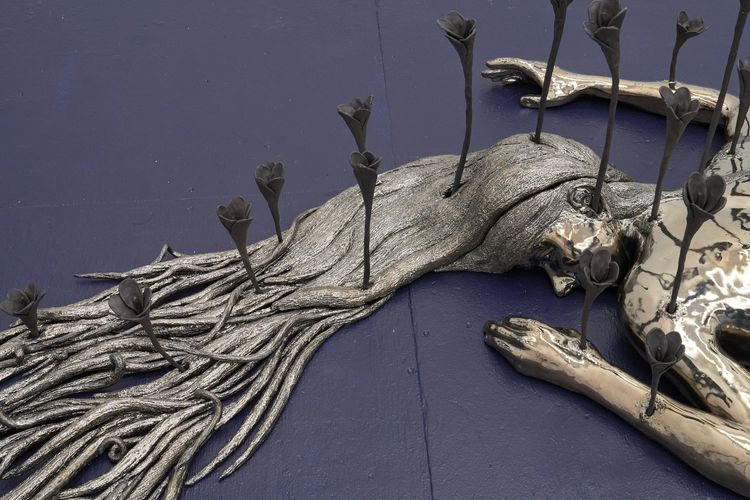 Installation view, What Was Left of Me Bloomed , Silke Lindner · 2026 (6)