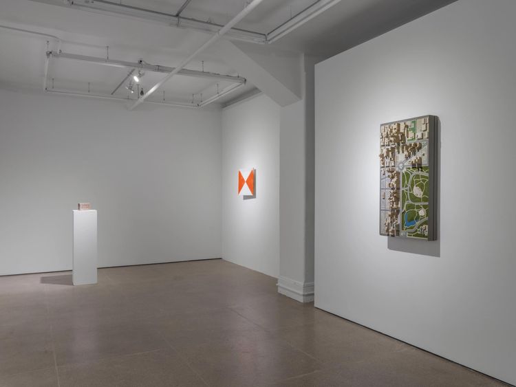 Installation view, A Point of Light Left a Witness Post, Gordon Robichaux · 2025 (2)