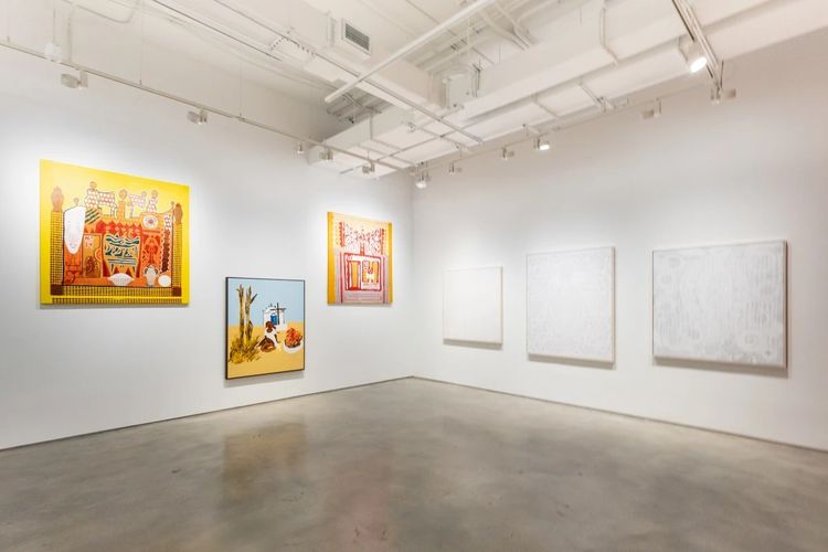 Installation view, Carnival, Struggle and Other Brazilian Stories, Nara Roesler · 2025 (6)