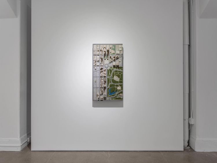 Installation view, A Point of Light Left a Witness Post, Gordon Robichaux · 2025 (7)