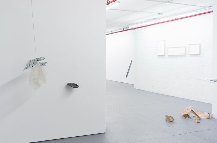 Installation view, Justice [laughter] Justice, d.d.d.d. · 2026 (5)