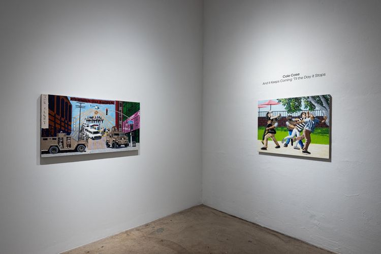 Installation view,  And It Keeps Coming 'Til The Day It Stops, Track 16, Downtown LA · 2026 (11)