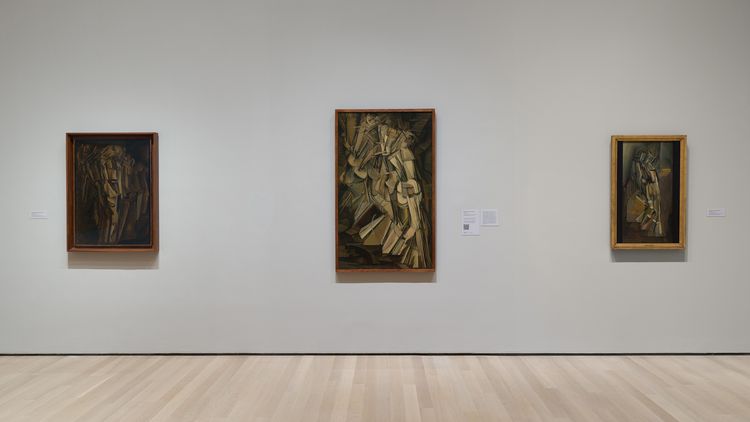 Installation view, Marcel Duchamp, MoMA · 2026 (3)