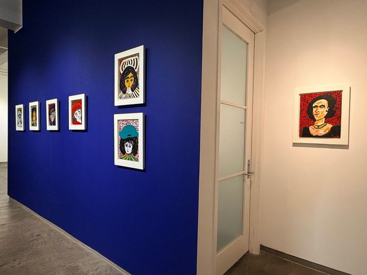 Installation view, A Theater of Faces, Ricco Maresca · 2025 (2)