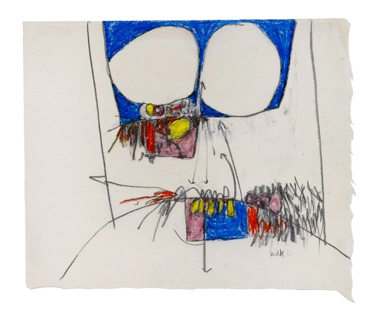Installation view, Drawings and Performalist Self-Portraits, Marc Selwyn Fine Art · 2026 (3)
