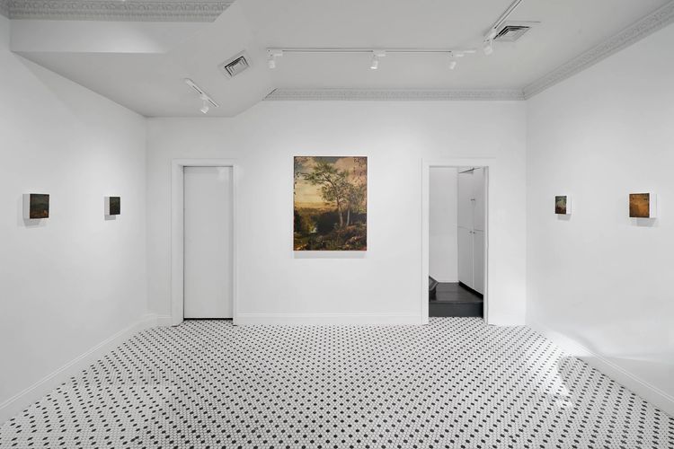 Installation view, Paintings of Incomplete Remains, Slip House · 2025 (9)