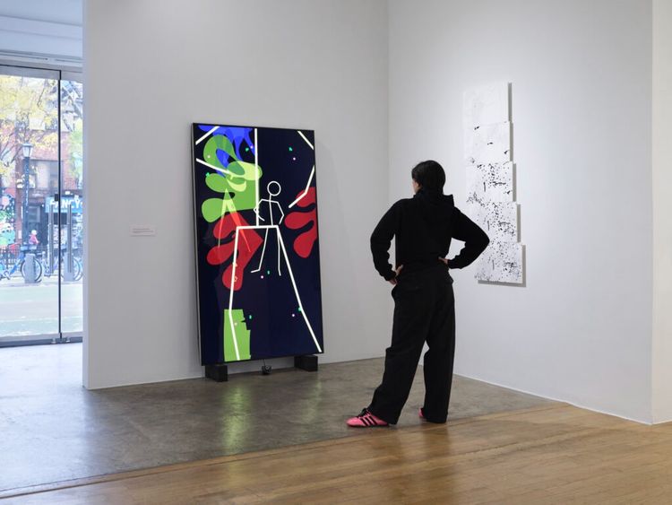 Installation view, Freedom, bitforms gallery · 2025 (4)