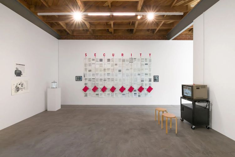 Installation view, A Retrospective, The Brick · 2025 (3)
