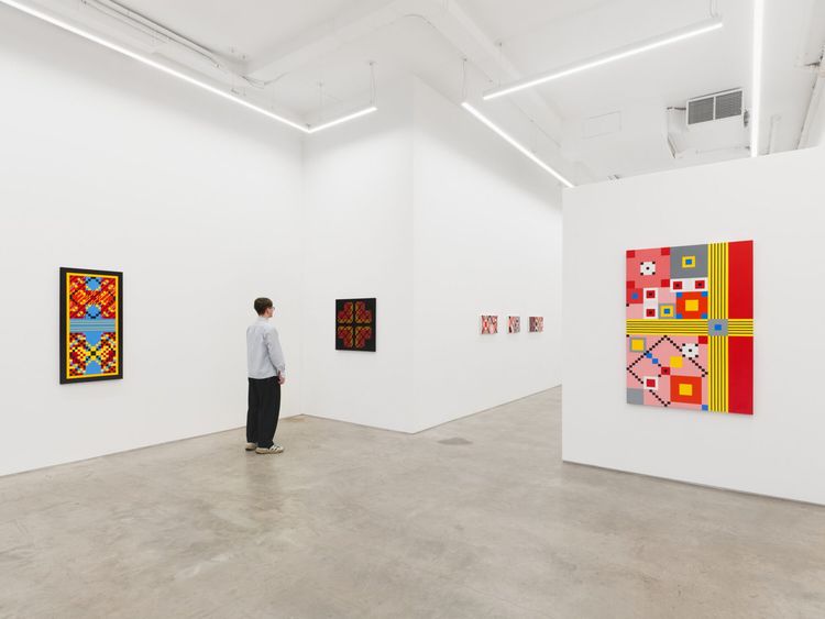 Installation view, Crisis Management, Anat Ebgi · 2026 (5)