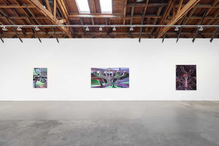 Installation view, Memory Bands, James Fuentes, Los Angeles · 2025 (2)