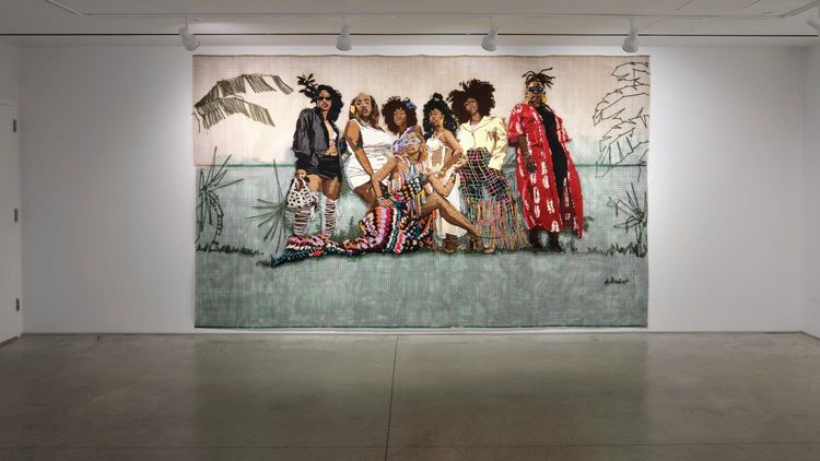 Installation view, Textile Truths: Faces of Resilience, ACA Galleries · 2025 (8)