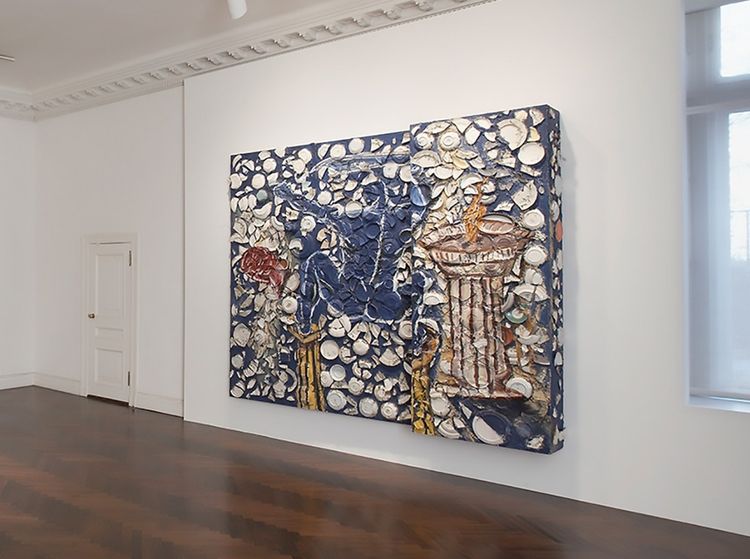 Installation view, Plate Paintings, Mnunchin · 2025 (4)