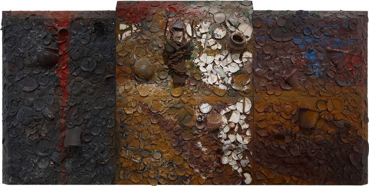 Installation view, Plate Paintings, Mnunchin · 2025 (11)