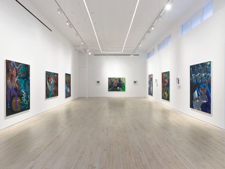 Installation view, The Greatest Show on Earth, Nino Mier Gallery, 380 Broadway · 2025 (9)