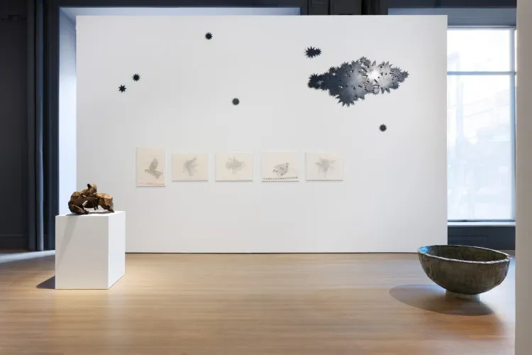 Installation view, The Moon Watches the Earth, 125 Newbury · 2025 (3)