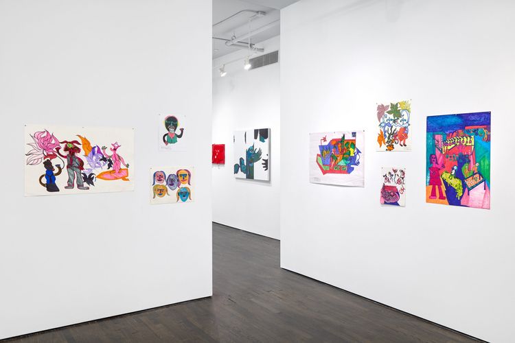 Installation view, Oswald Saenz, White Columns · 2026 (1)