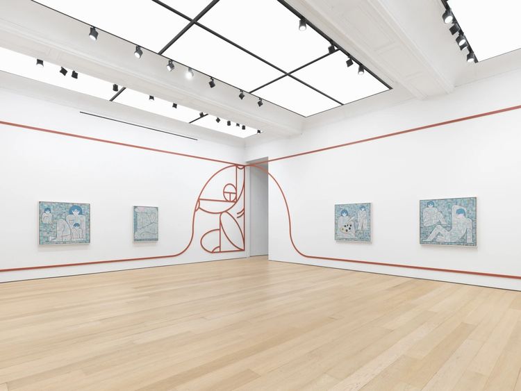 Installation view, Ruby Sky Stiler, Alexander Gray Associates · 2025 (1)