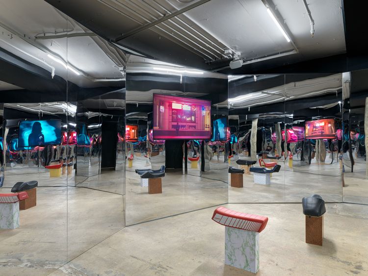 Installation view, Domestic News, The Swiss Institute · 2026 (1)