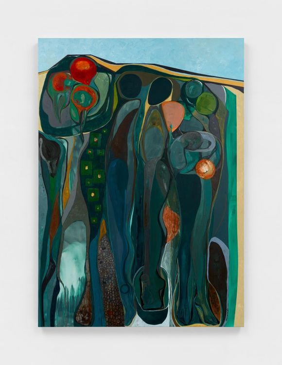Installation view, Merikokeb Berhanu, James Cohan, 52 Walker Street · 2025 (5)
