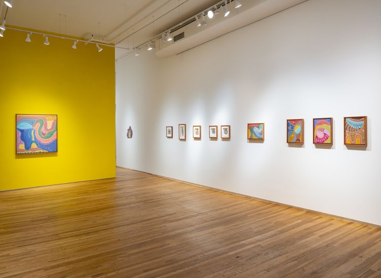 Installation view, On the Dotted Line, Andrew Edlin Gallery · 2025 (5)