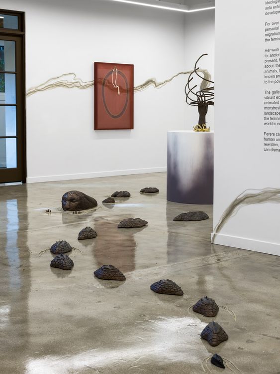 Installation view, දුම් ලෝකය (Dhum Lōkaya), Rajiv Menon Contemporary · 2025 (1)