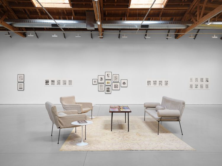 Installation view, Tales of Paranoia, David Zwirner, 616 Western Ave · 2025 (5)