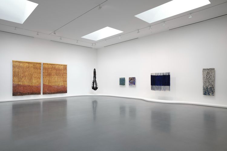 Installation view, Olga de Amaral, Lisson Gallery · 2025 (6)