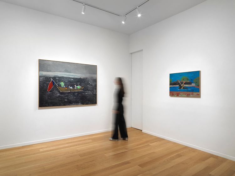 Installation view, DANNY FOX: FATA MORGANA, Alexander Berggruen · 2026 (3)