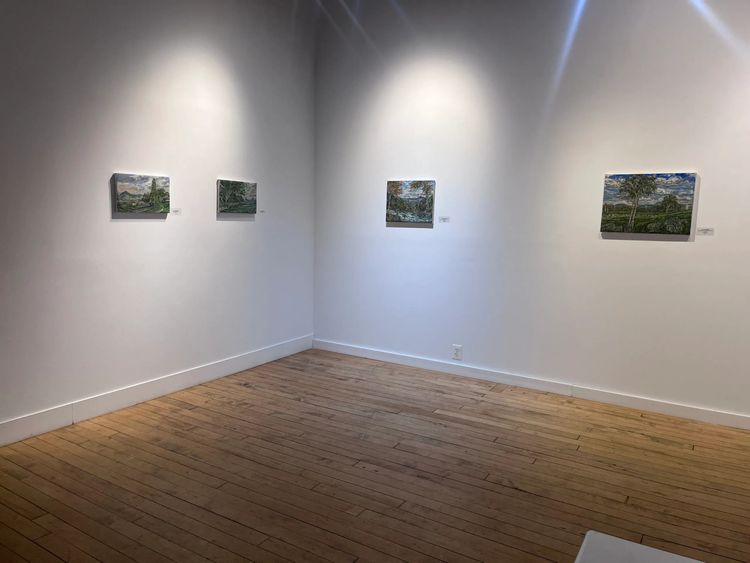 Installation view, Place: Landscape Paintings of Australia & Japan, Noho M55 Gallery · 2026 (2)