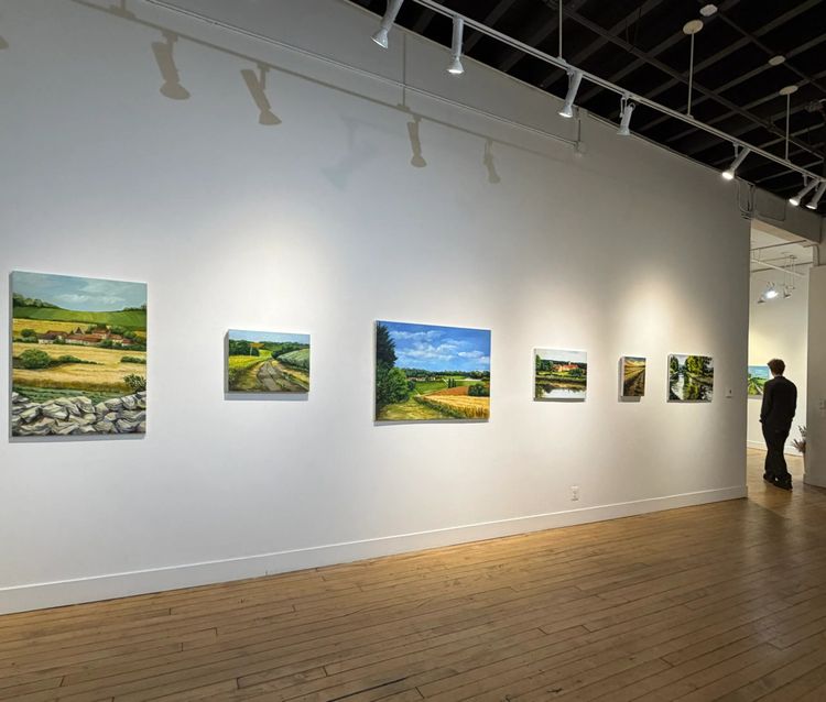 Installation view, Bucolic Boundaries, Noho M55 Gallery · 2025 (3)