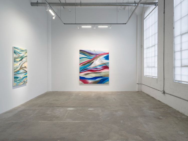 Installation view, Contours of Memory, Vielmetter · 2025 (12)