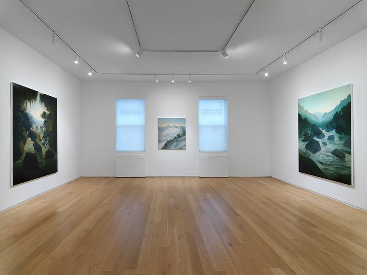 Installation view, The White Heat of Cold Water, Alexander Berggruen · 2025 (2)