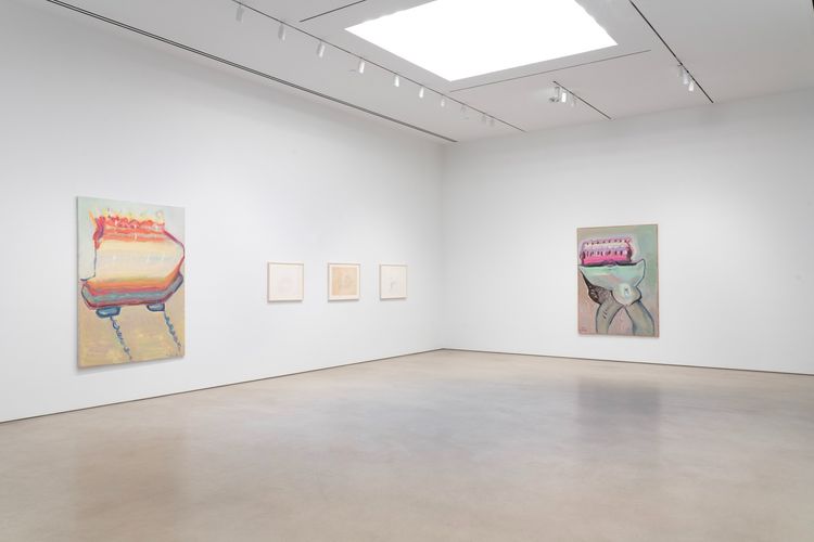 Installation view, Maria Lassnig, Petzel Gallery · 2026 (7)