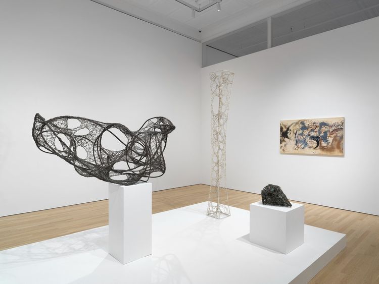 Installation view, Claire Falkenstein San Francisco, Paris, Rome, Ortuzar · 2026 (2)